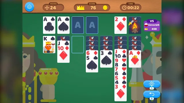 Solitaire Master VS screenshot 2