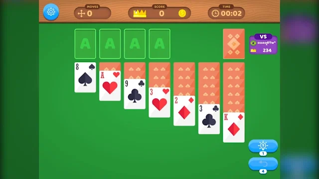 Solitaire Master VS screenshot 1