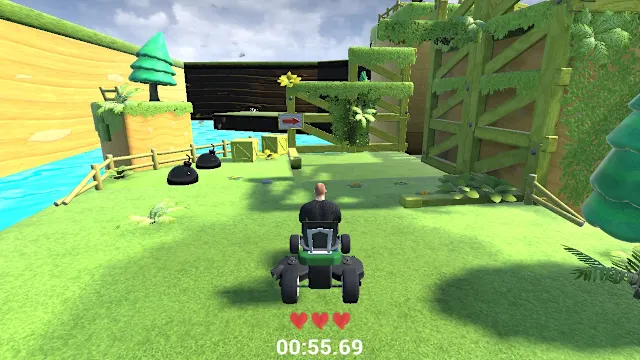 LawnMower: Mortal Race screenshot 0