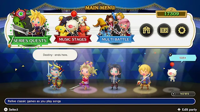THEATRHYTHM FINAL BAR LINE screenshot 5