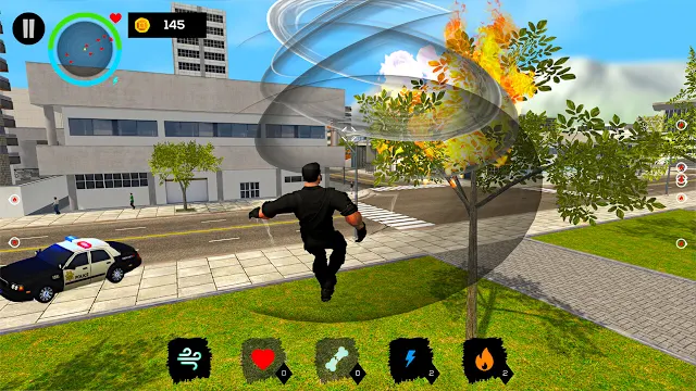 City Super Hero 3D - Flying Legend Warriors Deluxe Simulator screenshot 5