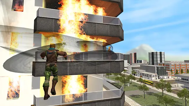 City Super Hero 3D - Flying Legend Warriors Deluxe Simulator screenshot 4