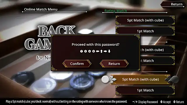 BACKGAMMON PRO for Nintendo Switch screenshot 4