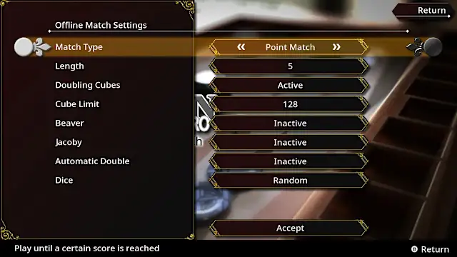 BACKGAMMON PRO for Nintendo Switch screenshot 3