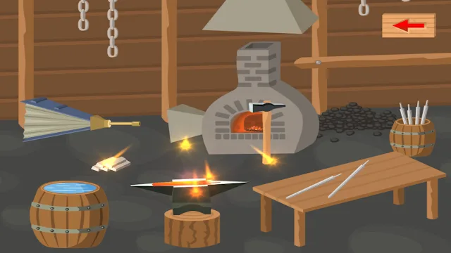 Knight's Castle - Medieval Minigames for Toddlers and Kids screenshot 1