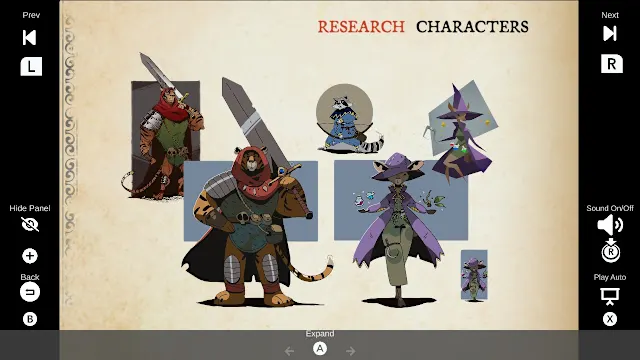 Foretales : Digital Artbook screenshot 4