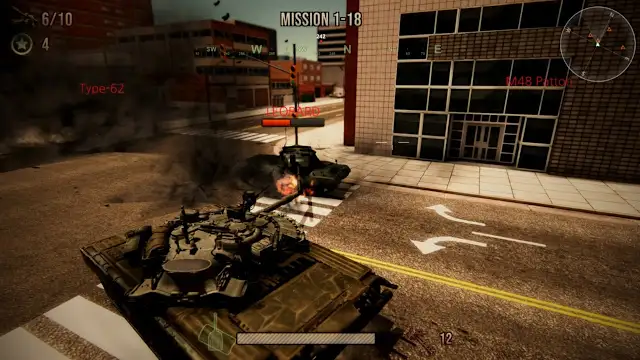 Modern War: Tank Battle screenshot 1