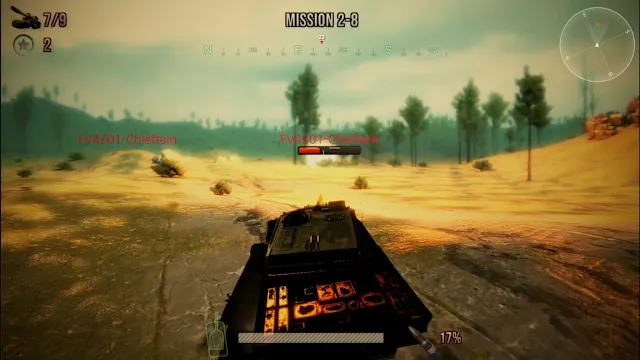 Modern War: Tank Battle screenshot 6