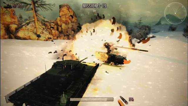 Modern War: Tank Battle screenshot 4