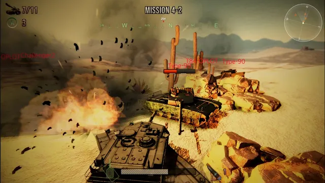 Modern War: Tank Battle screenshot 2