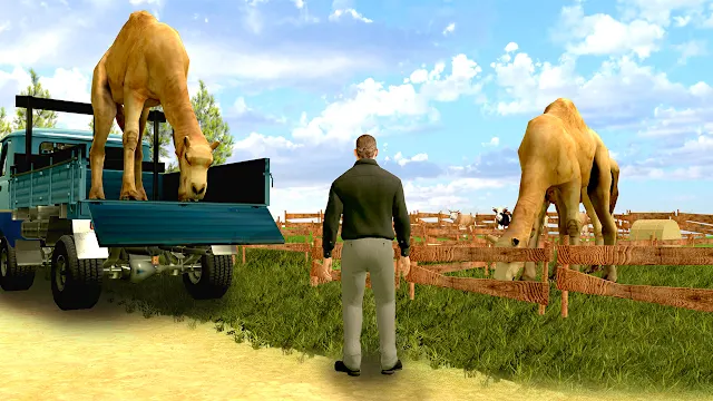Animals Transport Simulator - Car Driving & Parking Games Real Zoo Park screenshot 3