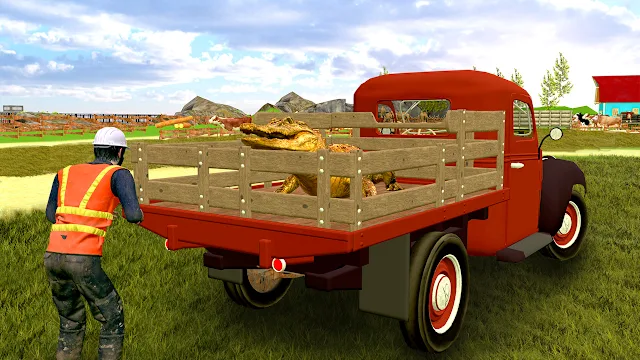 Animals Transport Simulator - Car Driving & Parking Games Real Zoo Park screenshot 1