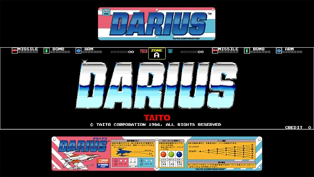 Arcade Archives DARIUS screenshot 1