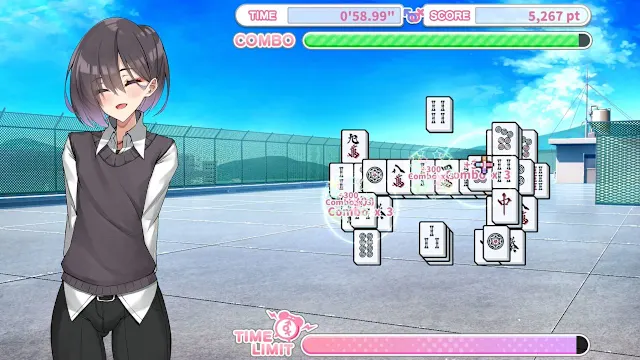 Otoko Cross: Pretty Boys Mahjong Solitaire screenshot 4