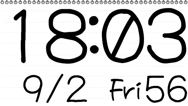 Clock Maker : My Clock - ver. digital (with timer) screenshot 1