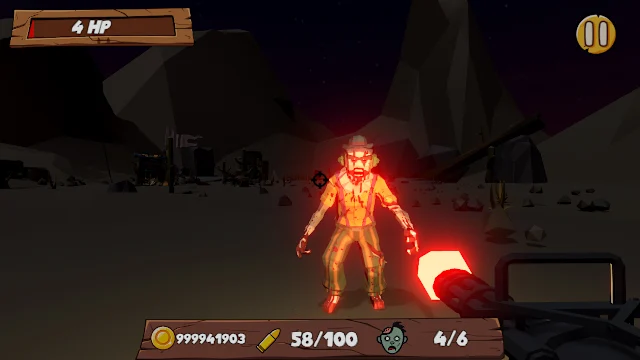 Zombie Dead Smasher - World Simulator Kill Strike Gun Shooter 3D Poly Games 2023 screenshot 6