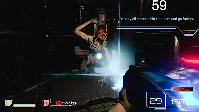 Deep Space:Action Fire Sci-Fi Game 2023 Shooter Strike Simulator Alien Death Ultimate Games screenshot 0