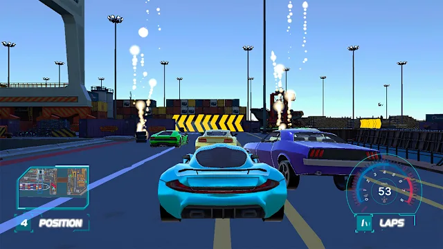 Rally Race Car Simulator Poly : World Driver Arcade Real Driving Games Sim screenshot 5