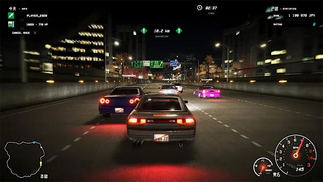 Kanjozoku Game レーサー - Car Racing & Highway Driving Simulator Games screenshot 1