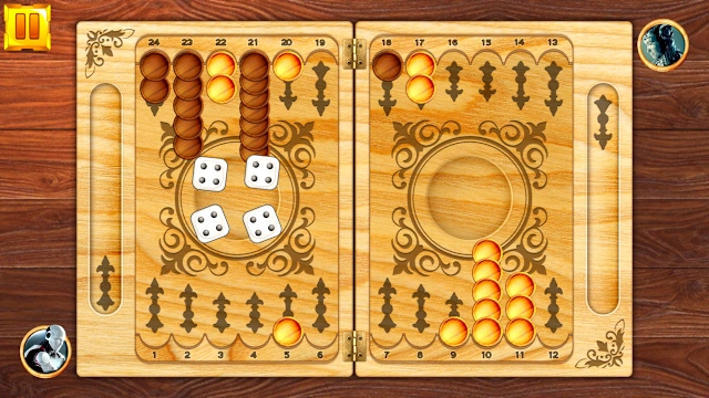 Backgammon: Board Game Puzzle screenshot 2