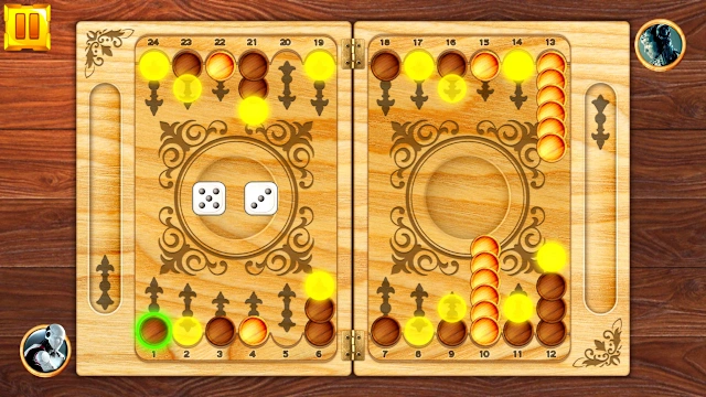 Backgammon: Board Game Puzzle screenshot 1