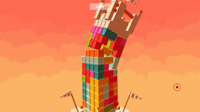 Fortress Building Puzzle - Galaxy Cube Tower Simulator Game screenshot 6