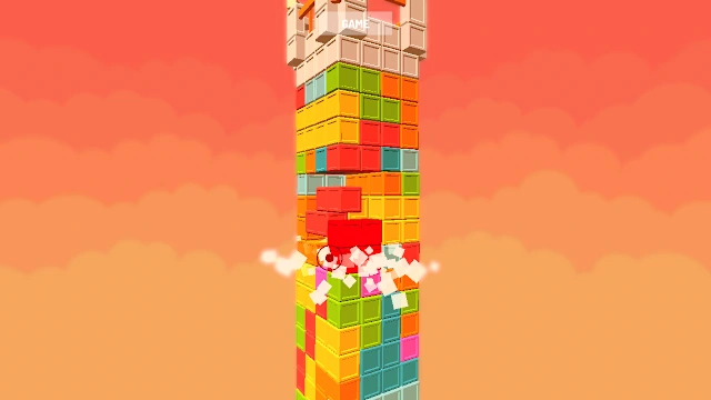 Fortress Building Puzzle - Galaxy Cube Tower Simulator Game screenshot 4