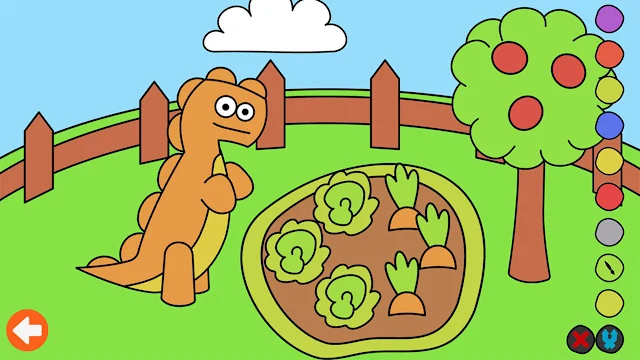 Learn & Play: Dino Coloring screenshot 4