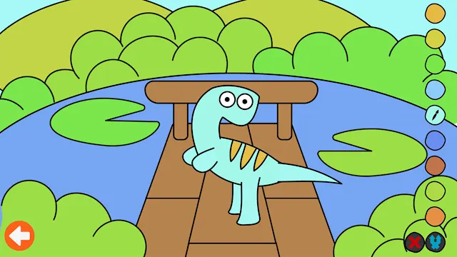 Learn & Play: Dino Coloring screenshot 3