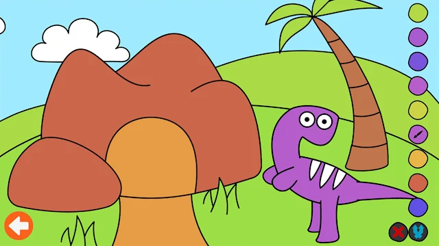 Learn & Play: Dino Coloring screenshot 5