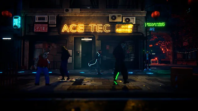 Neon Blood screenshot 2