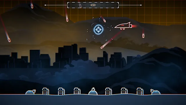 Missile Command: Recharged screenshot 1