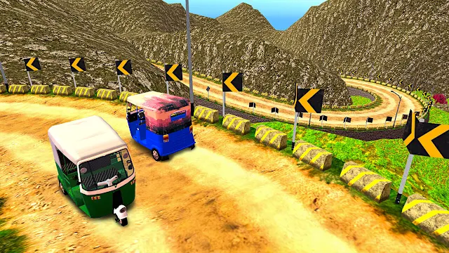 Tuk Tuk Extreme - Real Car Driving Simulator & Parking 2023 Car Games 3D Vehicle screenshot 1