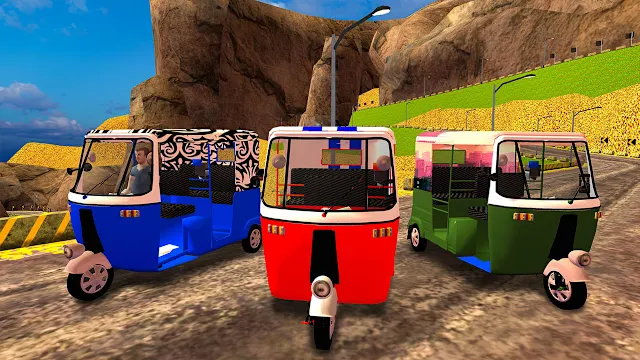 Tuk Tuk Extreme - Real Car Driving Simulator & Parking 2023 Car Games 3D Vehicle screenshot 0