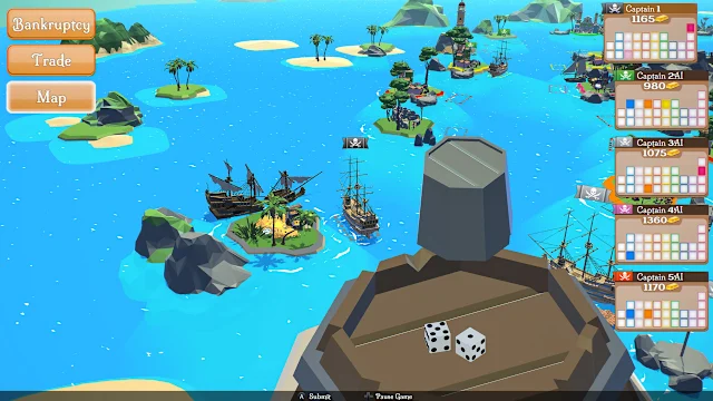 Piratepoly Gold: Caribbean Treasure screenshot 2