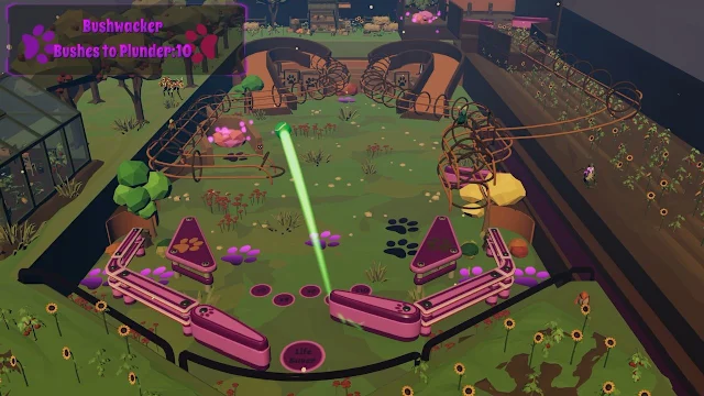 Roxy Raccoon's Pinball Panic screenshot 1