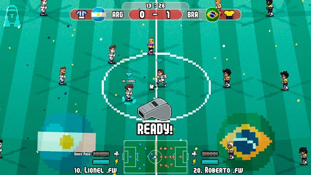 Pixel Cup Soccer - Ultimate Edition screenshot 0