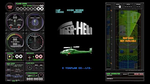 Toaplan Arcade Garage: Kyukyoku Tiger-Heli screenshot 3