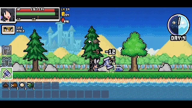Ultra Pixel Survive screenshot 1