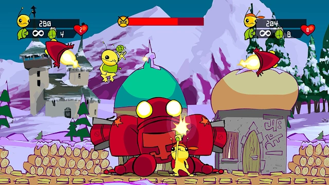 Alien Hominid HD screenshot 2