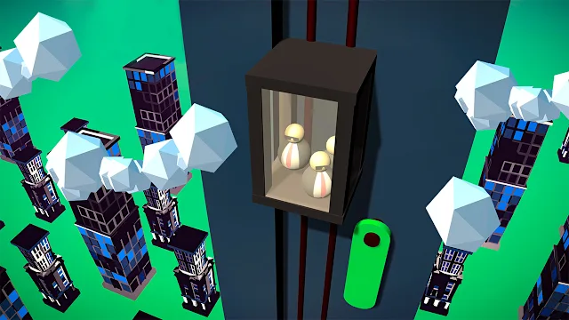 Falling Elevator - Hyper Casual Demolish Escape Survival Game screenshot 2