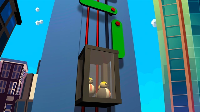 Falling Elevator - Hyper Casual Demolish Escape Survival Game screenshot 3