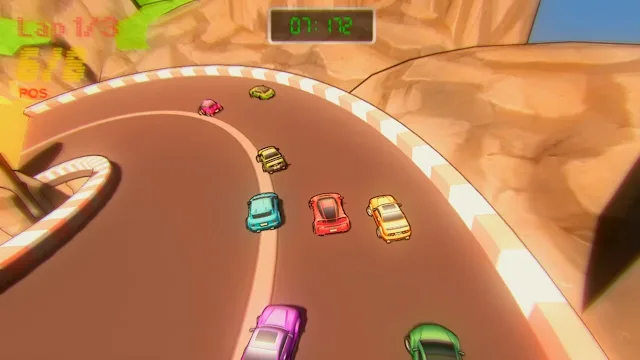 Car+Toon Race: Rally Valley Champion screenshot 2