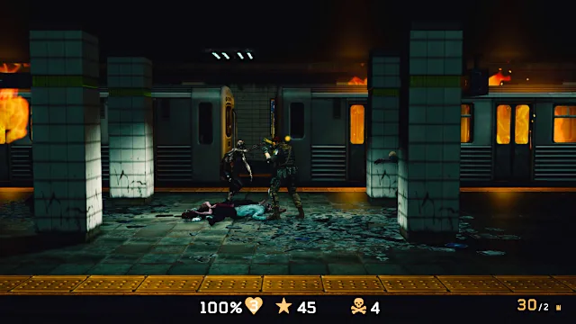 Z World Zombie Death War : Survival Platformer Game Left Killer Box 2023 screenshot 0