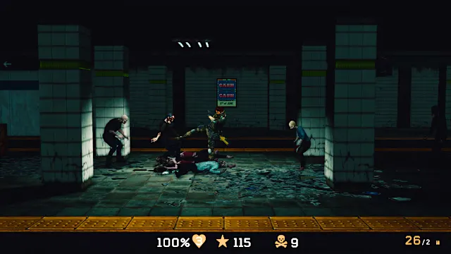 Z World Zombie Death War : Survival Platformer Game Left Killer Box 2023 screenshot 4