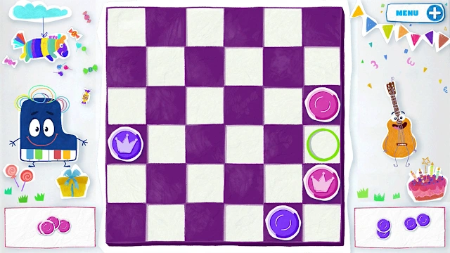Kids Party Checkers screenshot 2