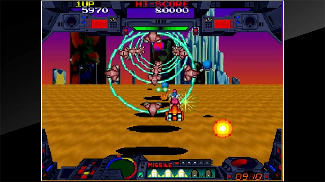 Arcade Archives BURNING FORCE screenshot 3