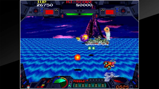 Arcade Archives BURNING FORCE screenshot 1