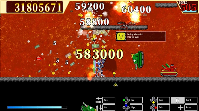 Pixel Game Maker Series BombMachine Gunzohg screenshot 6