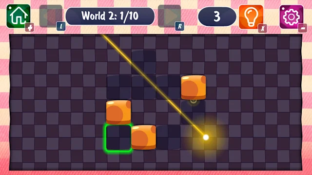 Laser Brain Puzzle: Classic Logic Arcade screenshot 0